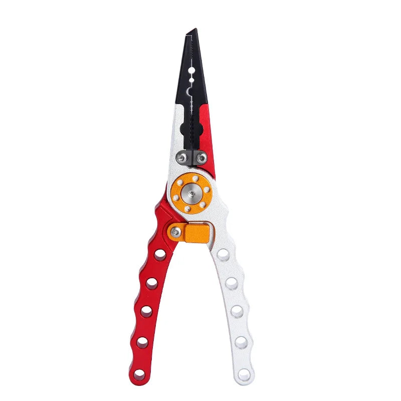 Aluminum Multifunction Fishing Pliers.