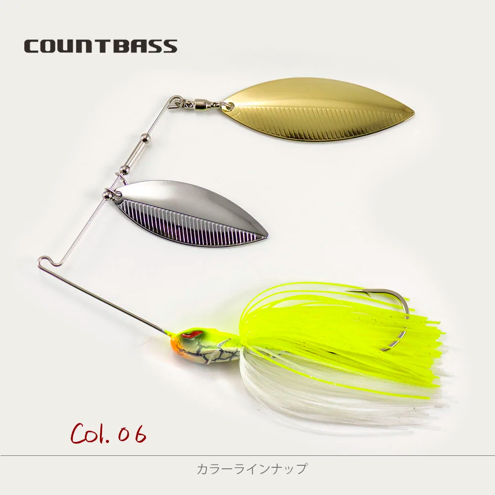1/2oz Spinnerbaits with 5/0 VMC hook.