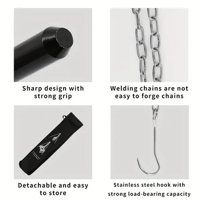 Camp fire Tripod Compact and Lightweight Easy Carrying.