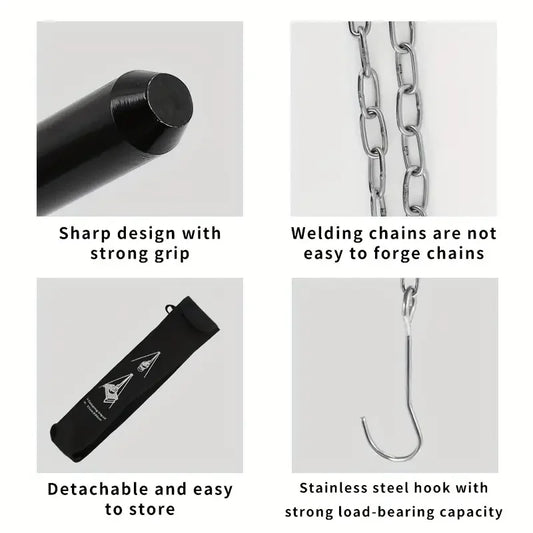 Camp fire Tripod Compact and Lightweight Easy Carrying.