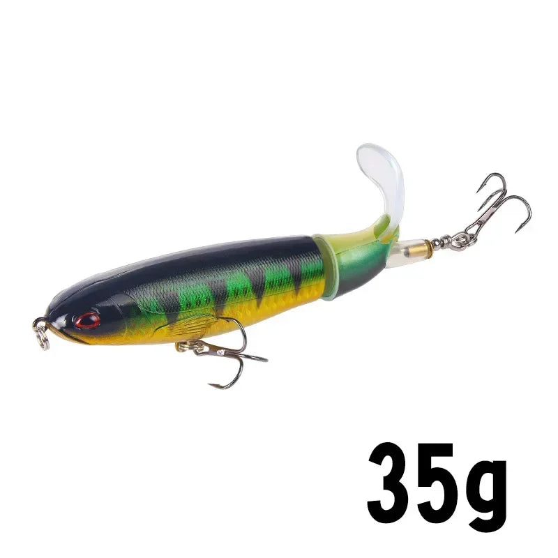EASYFISH 13g 15g 35g Popper Propeller Topwater Fishing Lure.