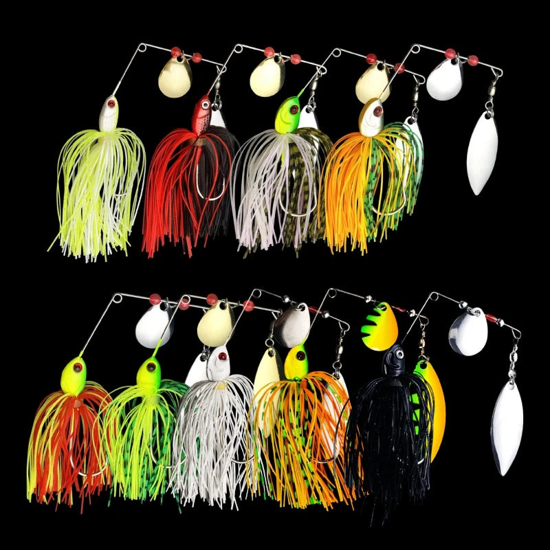 Spinnerbait Fishing lures.