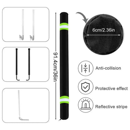 Boat Trailer Guide Pole Pads 36 Inch Reflective.