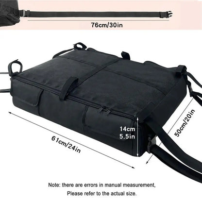 T-Top Bag 600D Oxford Fabric Large Capacity Stable Windproof Yachts Pouch Boat Storage Accessories Safety Gear Holder.
