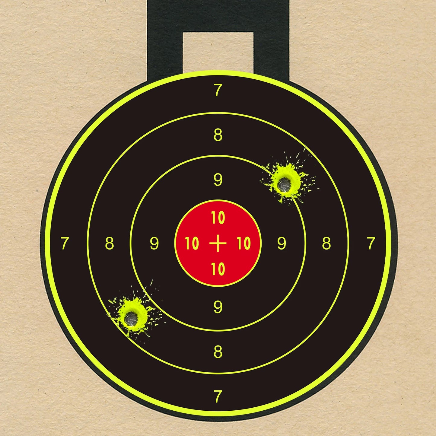100Pcs 4inch Accurate Shooting Practice Splash Target Stickers.