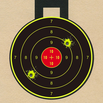 100Pcs 4inch Accurate Shooting Practice Splash Target Stickers.