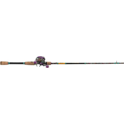 Krazy 3 Baitcast Combo with 7' 1pc Medium Heavy IM7 Graphite Rod and Cork Handle Foregrip.