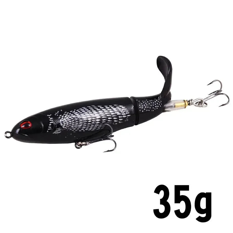 EASYFISH 13g 15g 35g Popper Propeller Topwater Fishing Lure.