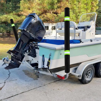 Boat Trailer Guide Pole Pads 36 Inch Reflective.