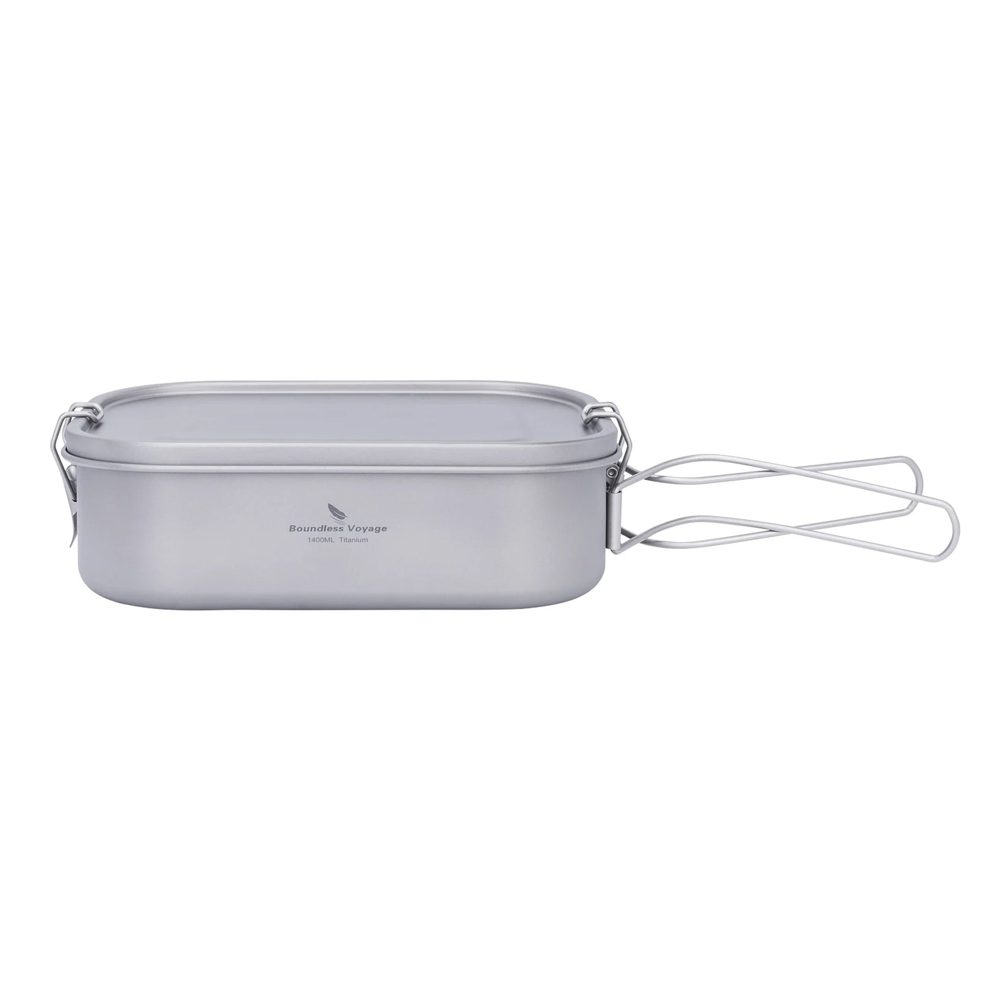 Boundless Voyage Titanium  leak proof container with Lid & Handle.
