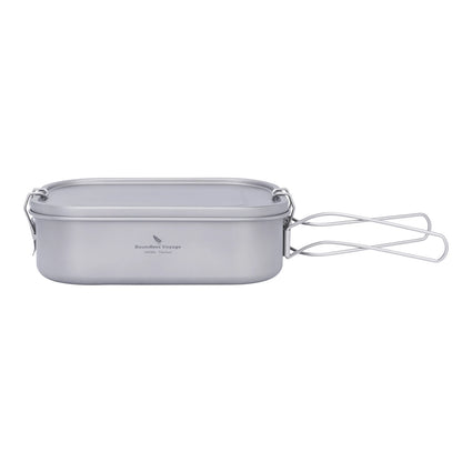 Boundless Voyage Titanium  leak proof container with Lid & Handle.