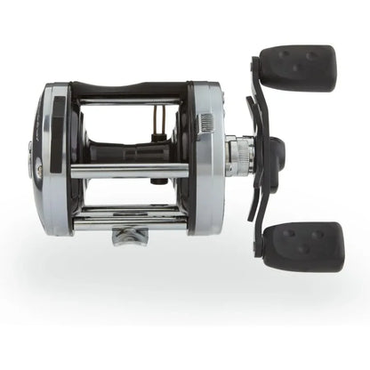 Ambassadeur C3 Baitcast Round Fishing Reel for HeavyDuty Angling in Saltwater and Freshwater Environments.