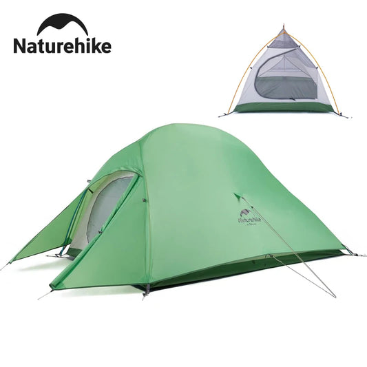 Naturehike Cloud Up 2 Person Camping Tent Waterproof Ultralight 3-4 Season Tent.