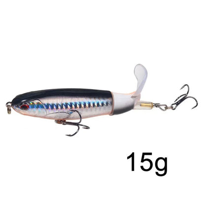 EASYFISH 13g 15g 35g Popper Propeller Topwater Fishing Lure.