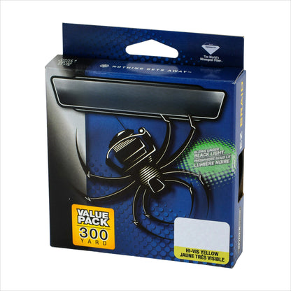 Fishing Line, Hi-Vis Yellow, 50 lb Test Strength, 300 yd