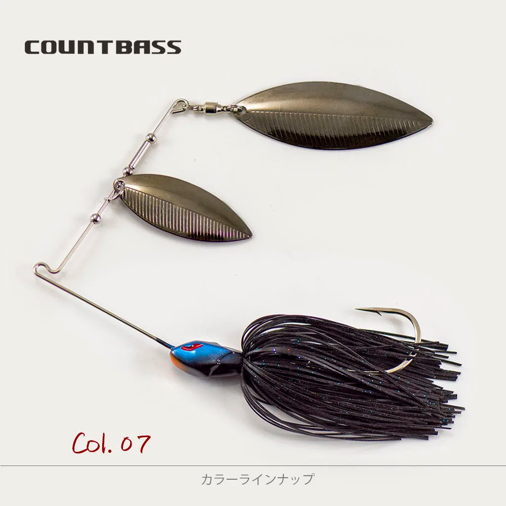 1/2oz Spinnerbaits with 5/0 VMC hook.