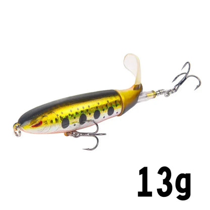 EASYFISH 13g 15g 35g Popper Propeller Topwater Fishing Lure.