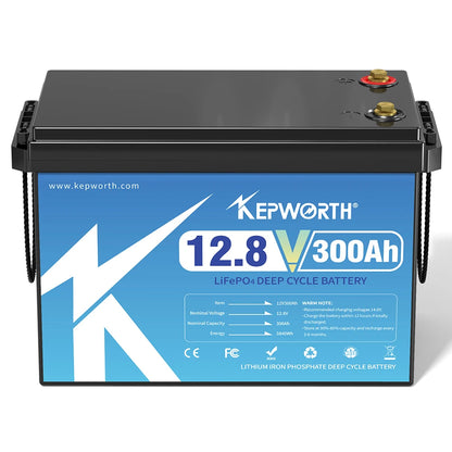 LiFePO4 Battery Pack With Upgraded BMS Lithium Power for Golf Cart, RV Campers, Off-Road and fishing,