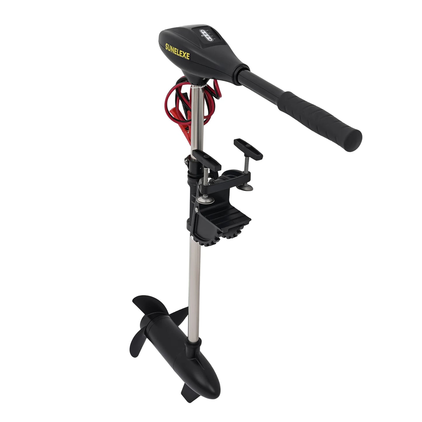 Powerful 40lb Thrust Electric Trolling Motor, 5 Forward Speeds.