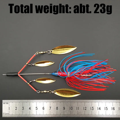 Lunker Spinner Baits Hard Fishing Lure.
