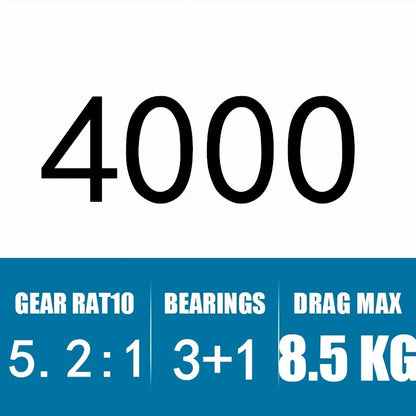 Shimano Sienna Spinning Fishing Reel.