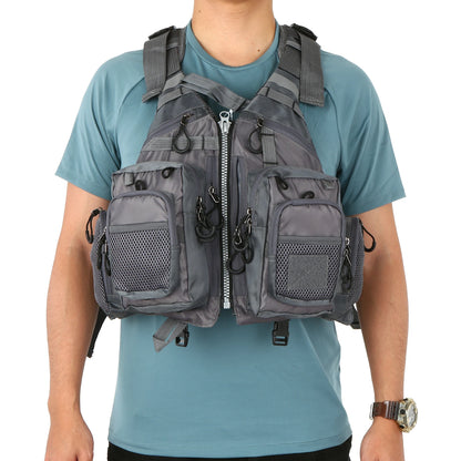Outdoor Breathable Padded Fishing Life Vest.