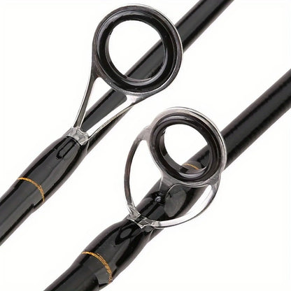 1PC 65" Lightweight High-Sensitivity Carbon Fiber Fishing Rod - Straight Handle Design for Fly & Drag Fishing.