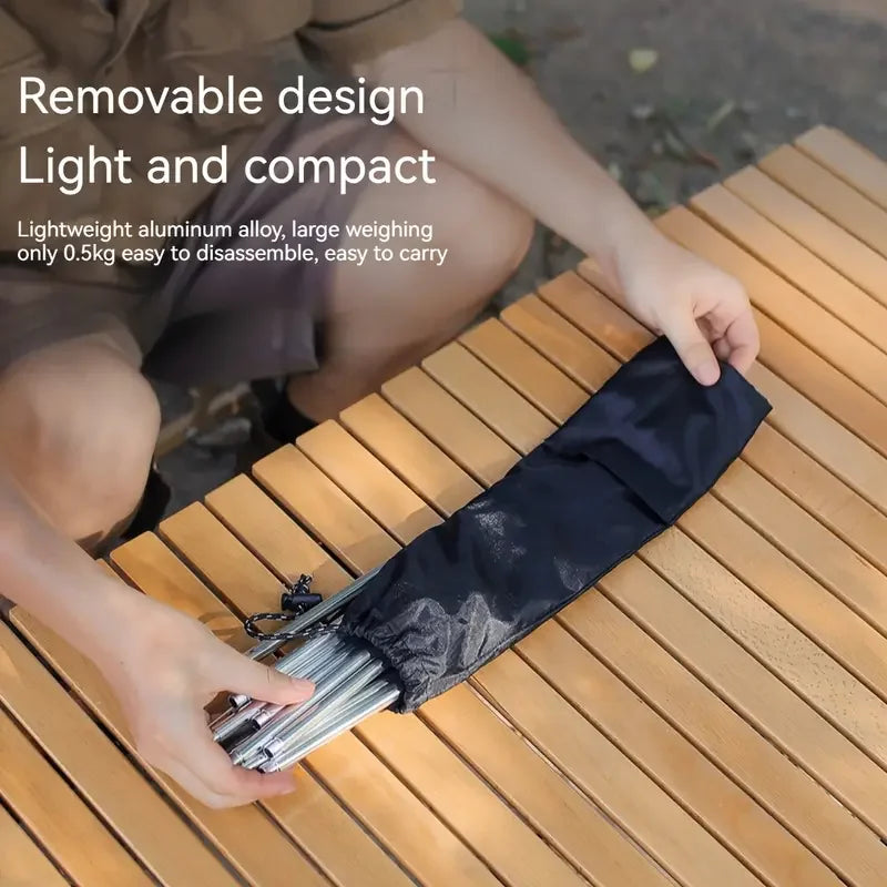 Camp fire Tripod Compact and Lightweight Easy Carrying.
