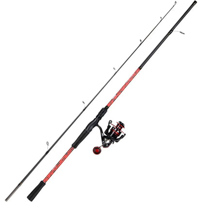 7' 2Piece Spinning Fishing Rod and Reel Combo with 4000 Size Reel.
