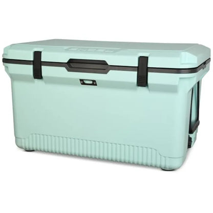 60 QT Ultra-Light Injection Molded Cooler. Keeps Ice up to 7 Days - Large Cooler Includes Wire Basket Divider.