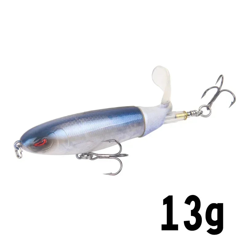 EASYFISH 13g 15g 35g Popper Propeller Topwater Fishing Lure.