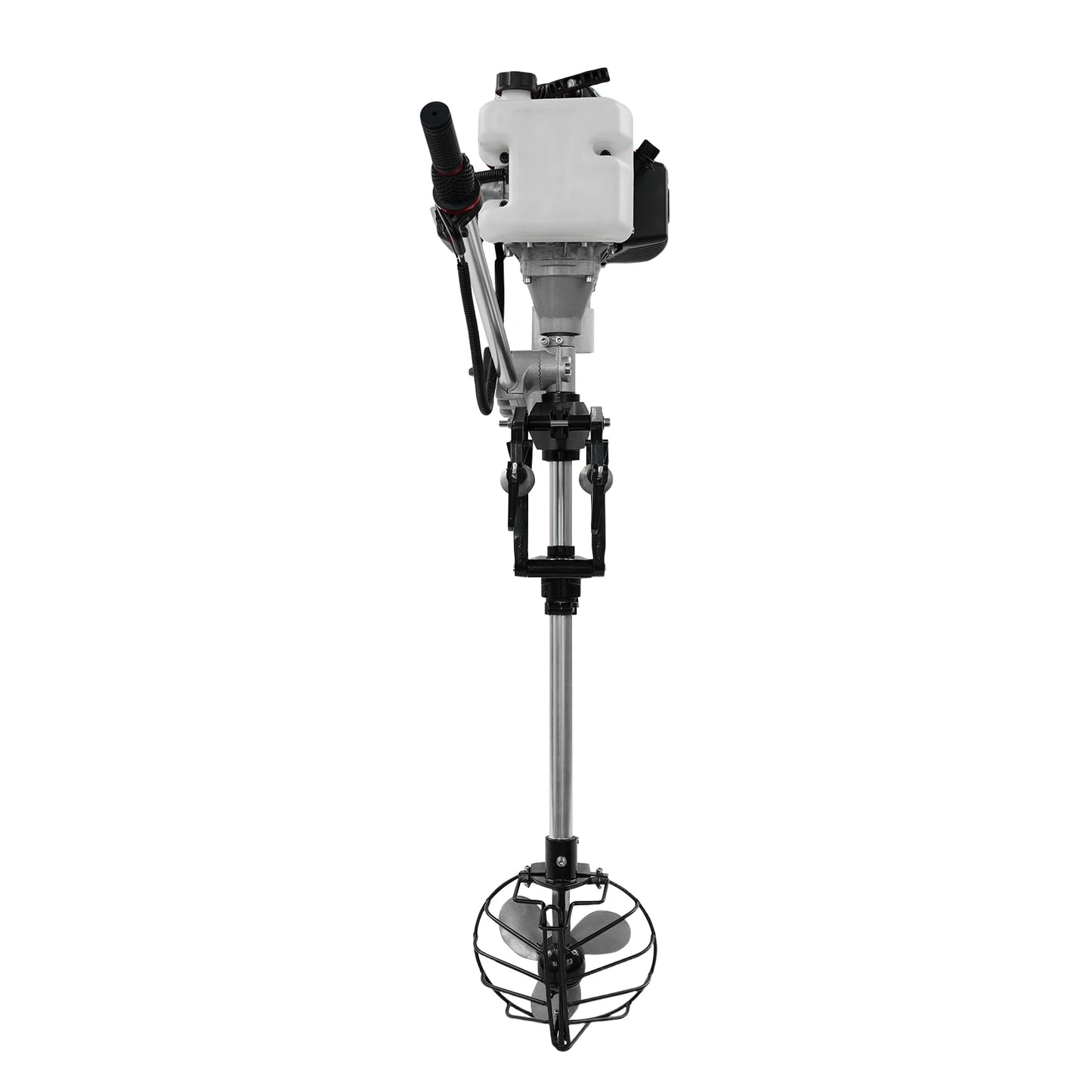 4.0HP 4-Stroke Outboard Motor 53.2cc, Air-Cooled Boat Gasoline Engine.