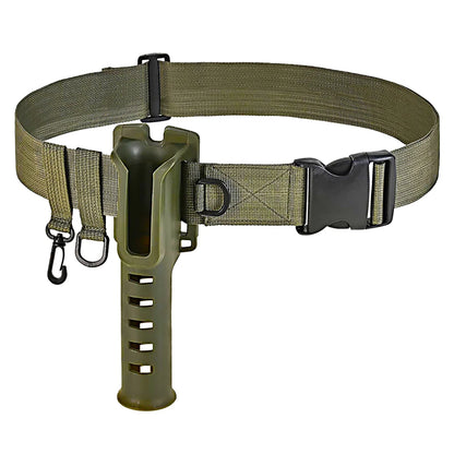 Fishing Waist Belt Rod Holder Adjustable Fishing Wading Belt Rod Holder Wader Fishing Waist Belt Fishing Gear Accessories.