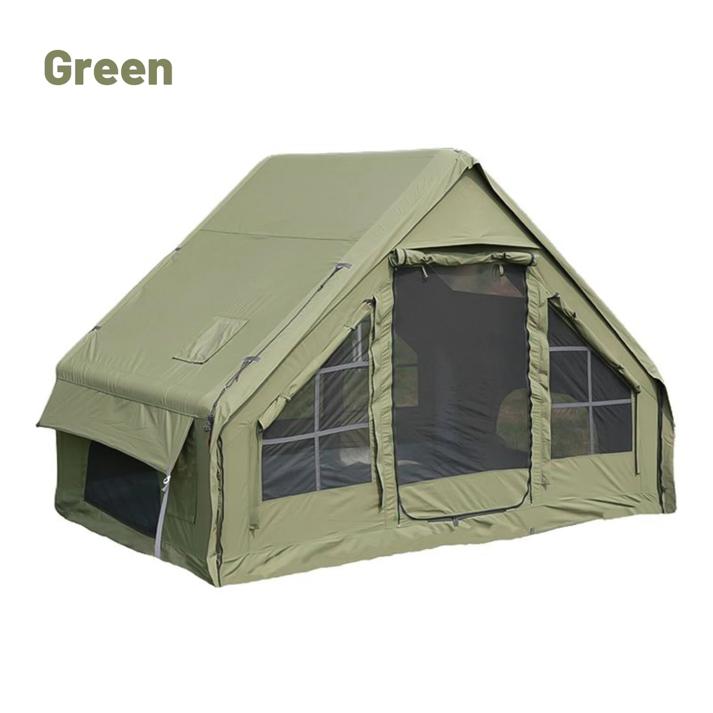 Inflatable Tents For Adult Camping, Luxury Camping Tents, Inflatable Tents With Stove Plug, 4/6/8 Person Family Camping.