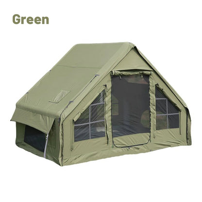Inflatable Tents For Adult Camping, Luxury Camping Tents, Inflatable Tents With Stove Plug, 4/6/8 Person Family Camping.