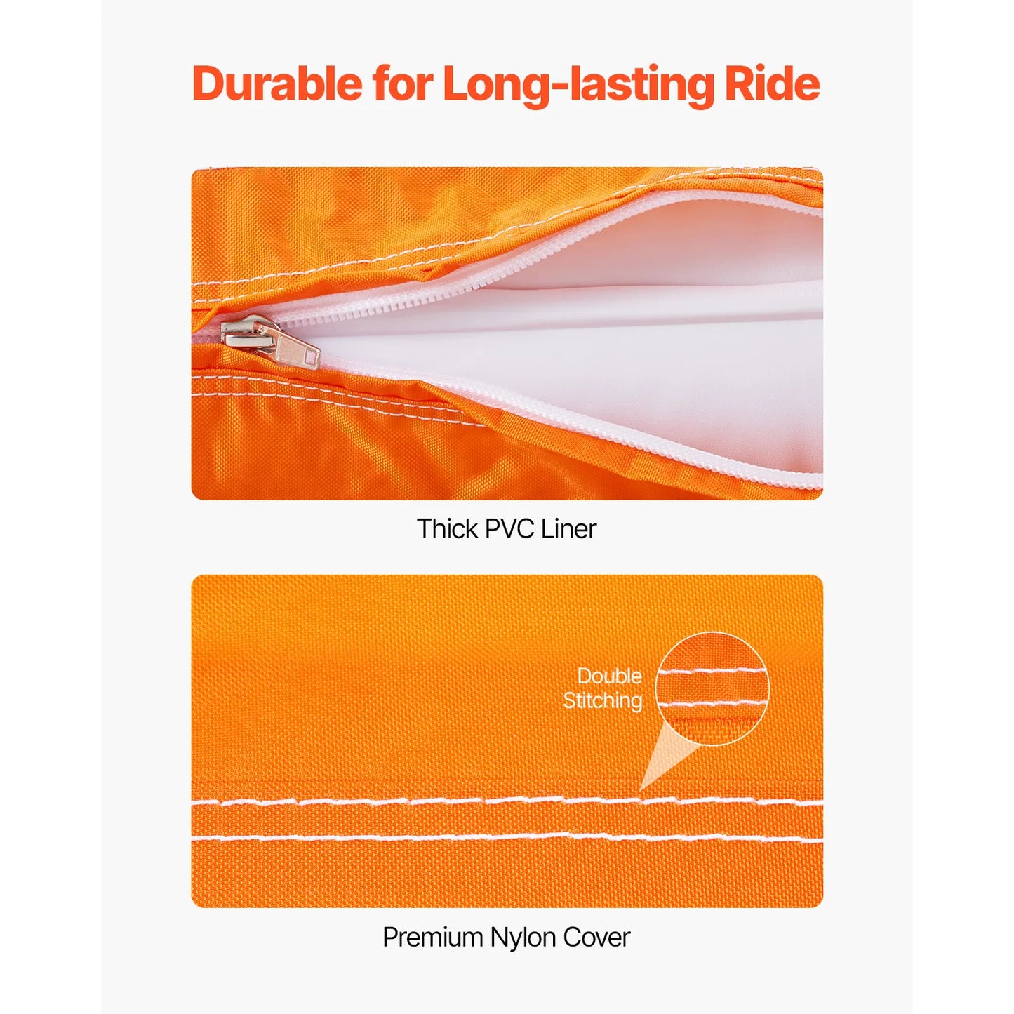 SucceBuy 1-2 Riders inflatable Towable Tubes for Boating.