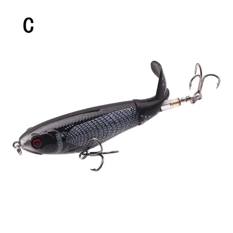 Fishing Lures Whopper Plopper With Floating Rotating Tail.