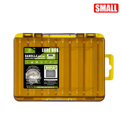 SAMOLLA Double-Sided Compact Tackle Box.