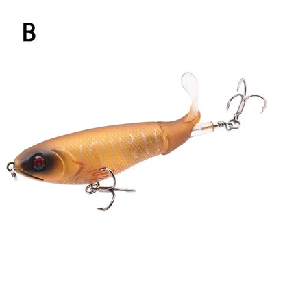 Fishing Lures Whopper Plopper With Floating Rotating Tail.