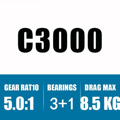 Shimano Sienna Spinning Fishing Reel.