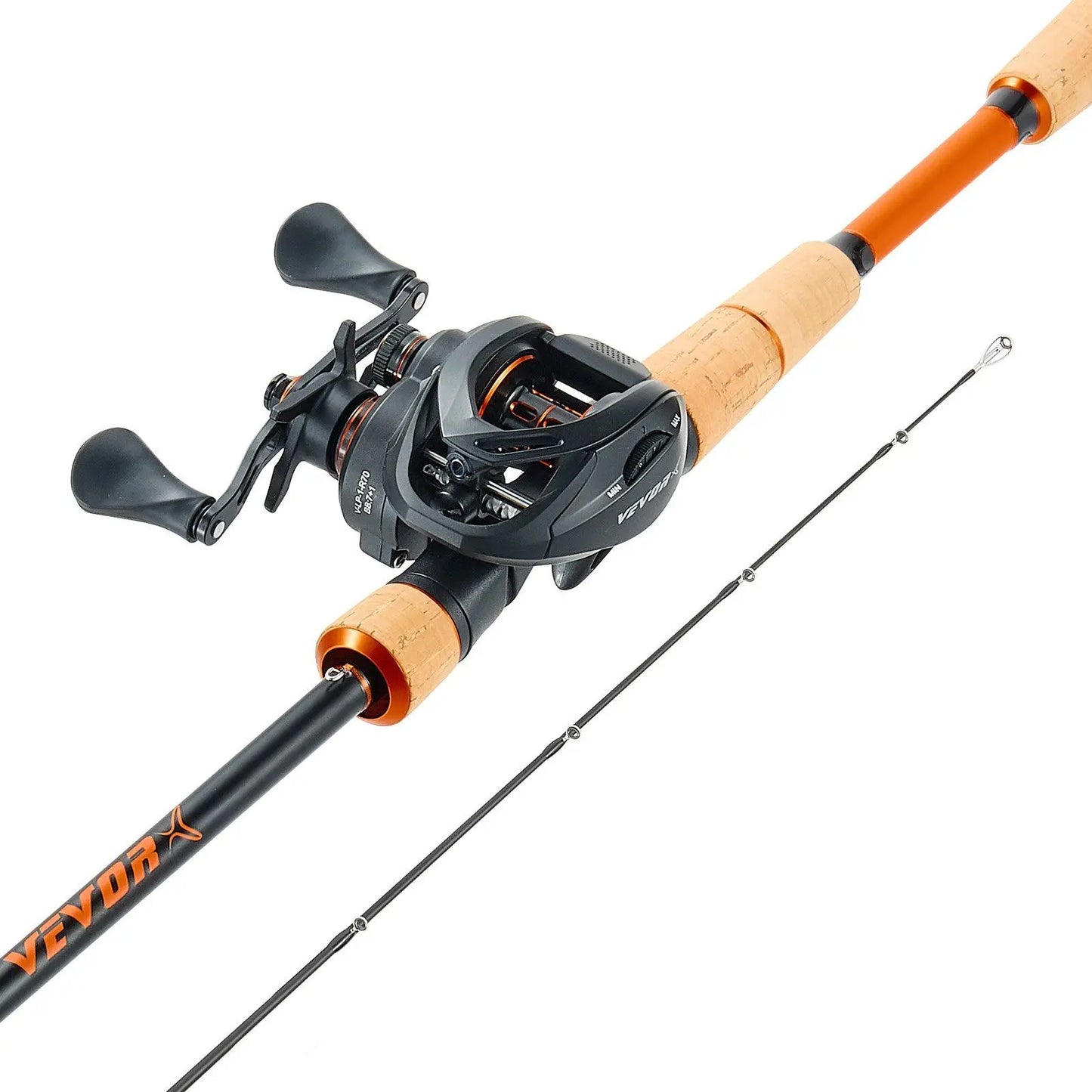 IM7 Carbon Fiber Baitcasting Rod and Reel Combo.
