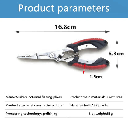Anti-slip High-strength Multifunctional Fishing Pliers.