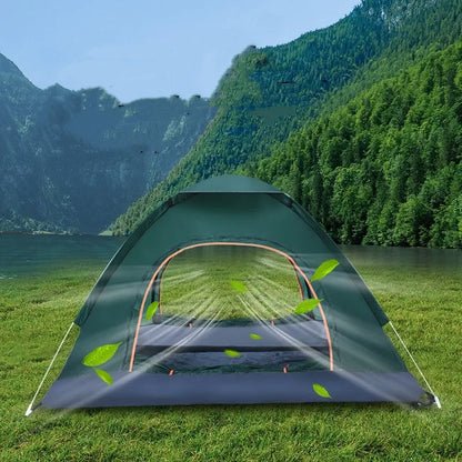 2-3 Person Outdoor Pop Up Tent Waterproof Automatic Camping UV Protection Tents.