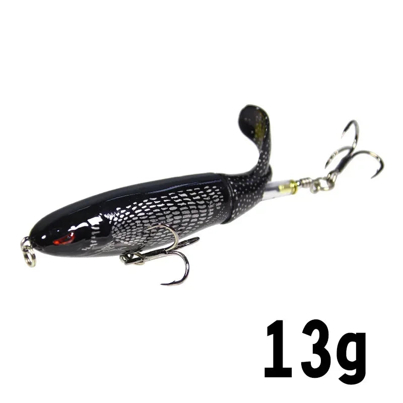 EASYFISH 13g 15g 35g Popper Propeller Topwater Fishing Lure.