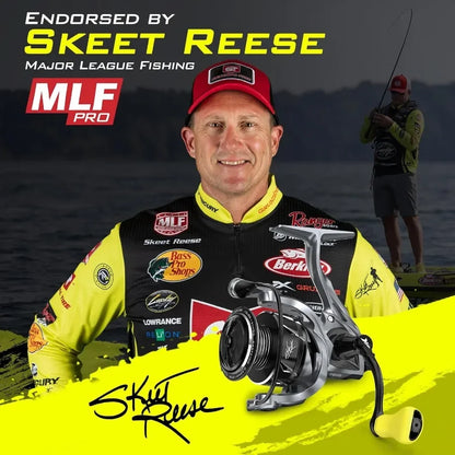 High Performance Spinning Reel with Carbon Rotor and Aluminum Body for Precision Fishing Applications 6.2:1 Gear Ratio.