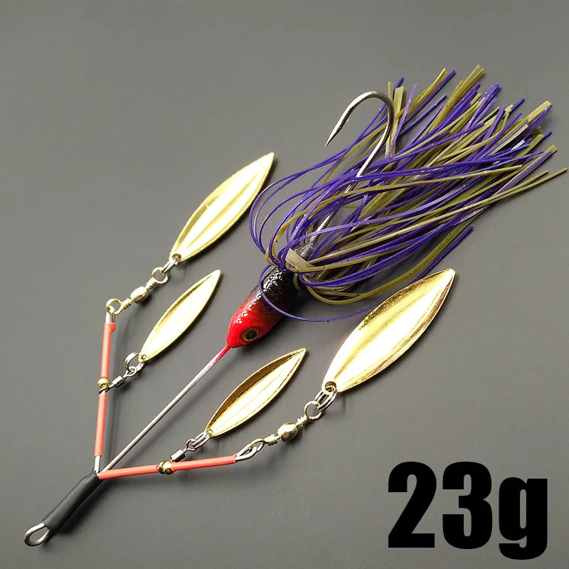 Lunker Spinner Baits Hard Fishing Lure.