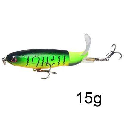 EASYFISH 13g 15g 35g Popper Propeller Topwater Fishing Lure.