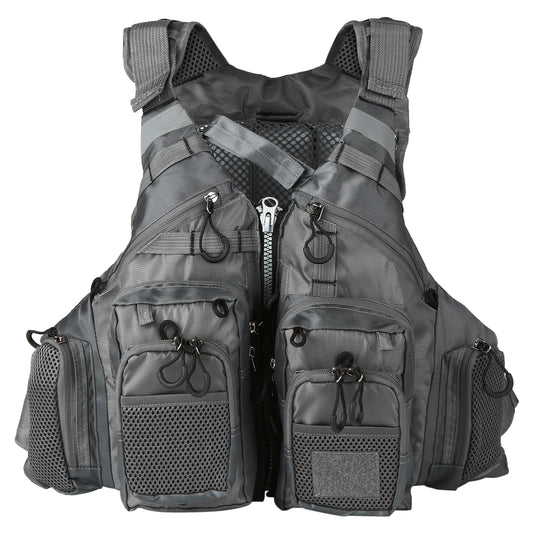 Outdoor Breathable Padded Fishing Life Vest.
