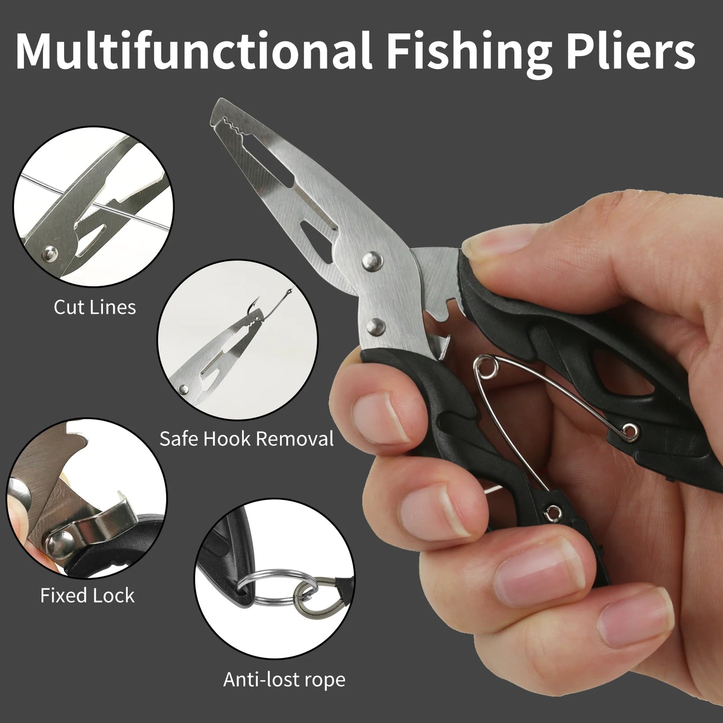 Fish Lip Gripper and fishing plier.
