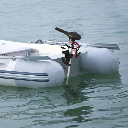 Powerful 40lb Thrust Electric Trolling Motor, 5 Forward Speeds.